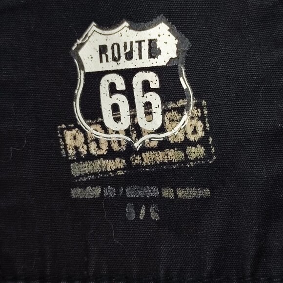 Rout 66 button down shirt men's size S grey red plaid short western country styl - Picture 5 of 12